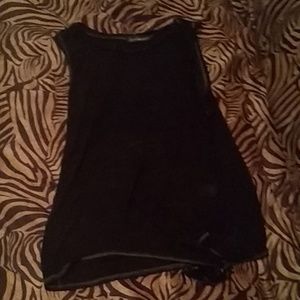 Black Derek Heart Tank Top